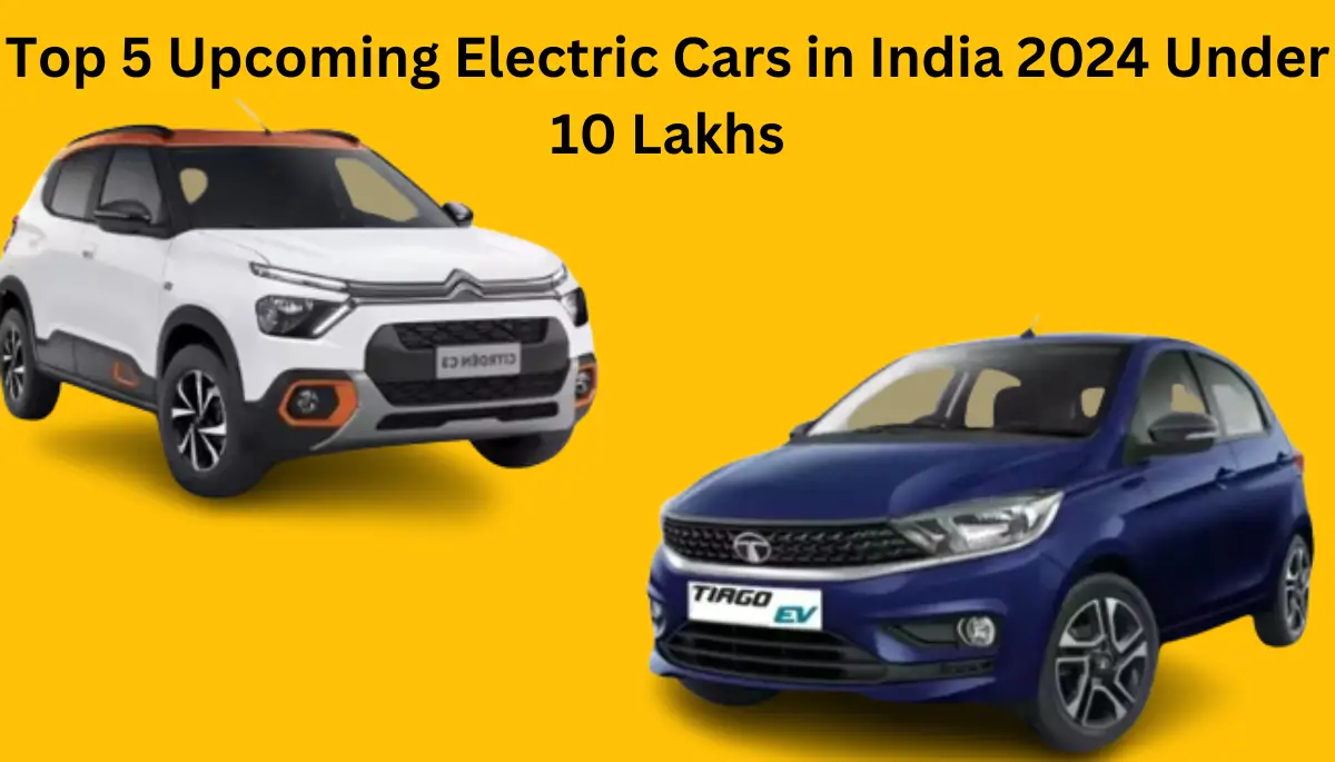 Top 5 Electric Cars in India 2024 Gyan Bindu Gs